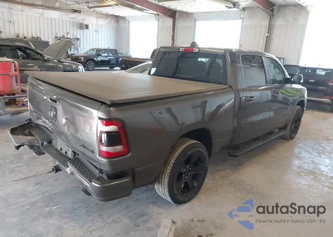 2020 Ram 1500 Big Horn 4X4 6'4 Box из США, поврежденный, VIN 1C6SRFMT5LN286707